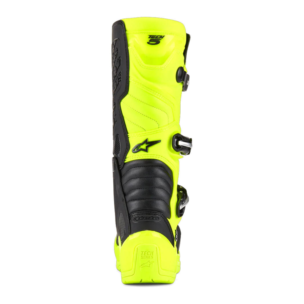 botas-alpinestars-tech-5-amarelo-neon-preto-back