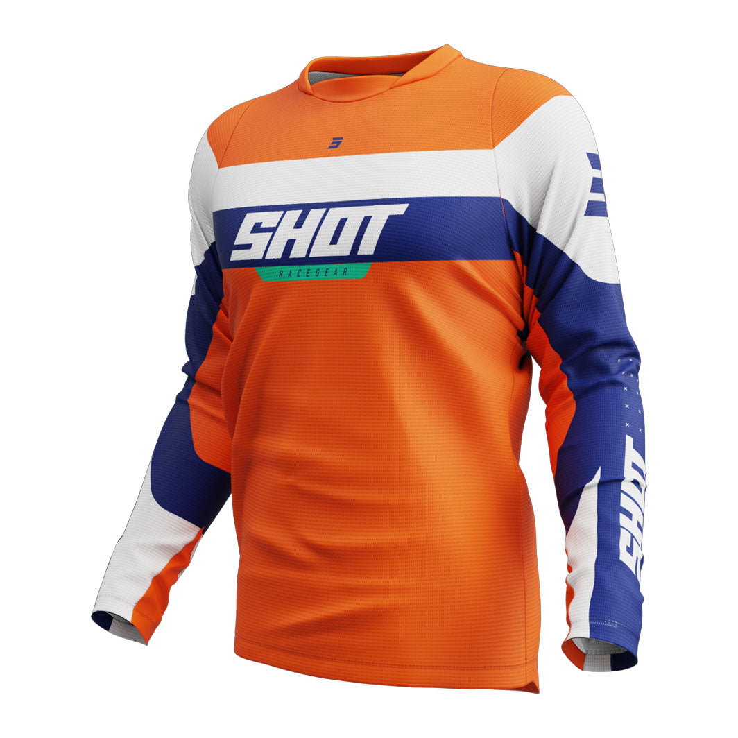 camisola-crianca-shot-draw-league-laranja