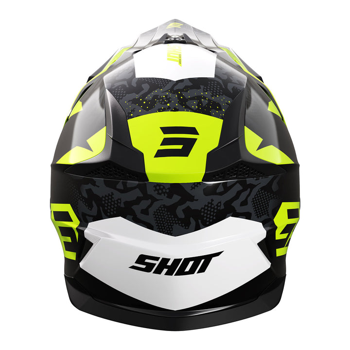 capacete-crianca-shot-pulse-airfit-preto-branco-amarelo-neon-back