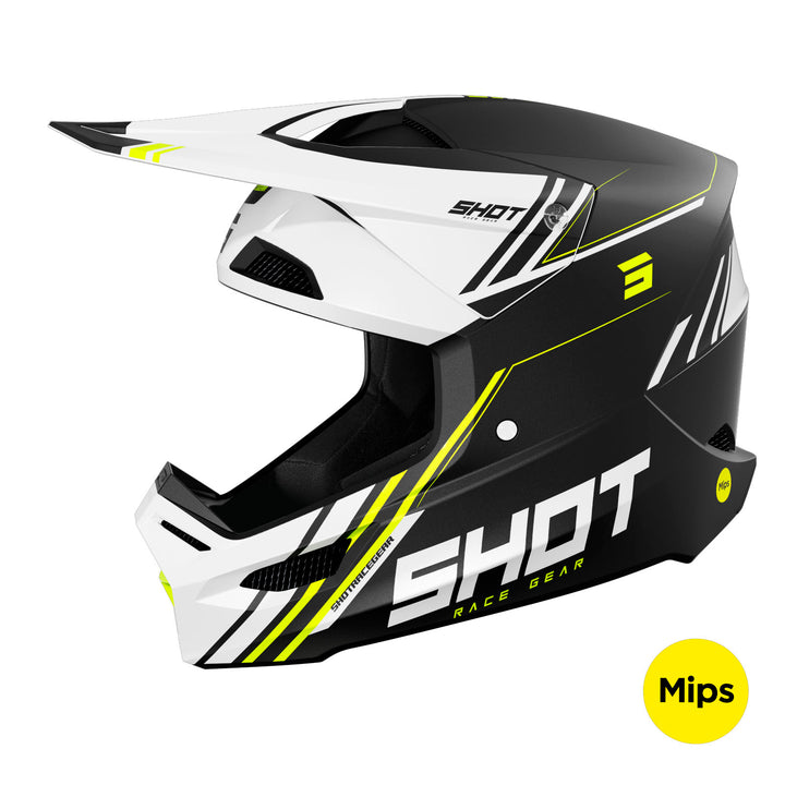 capacete-shot-race-sprint-preto-amarelo-neon-mate-left