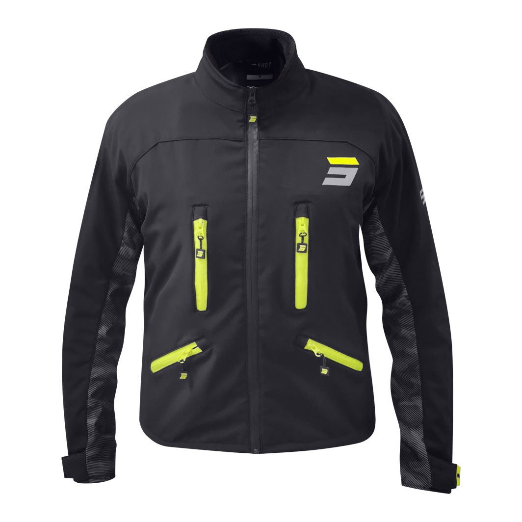 casaco-shot-climatic-preto-amarelo-neon-front