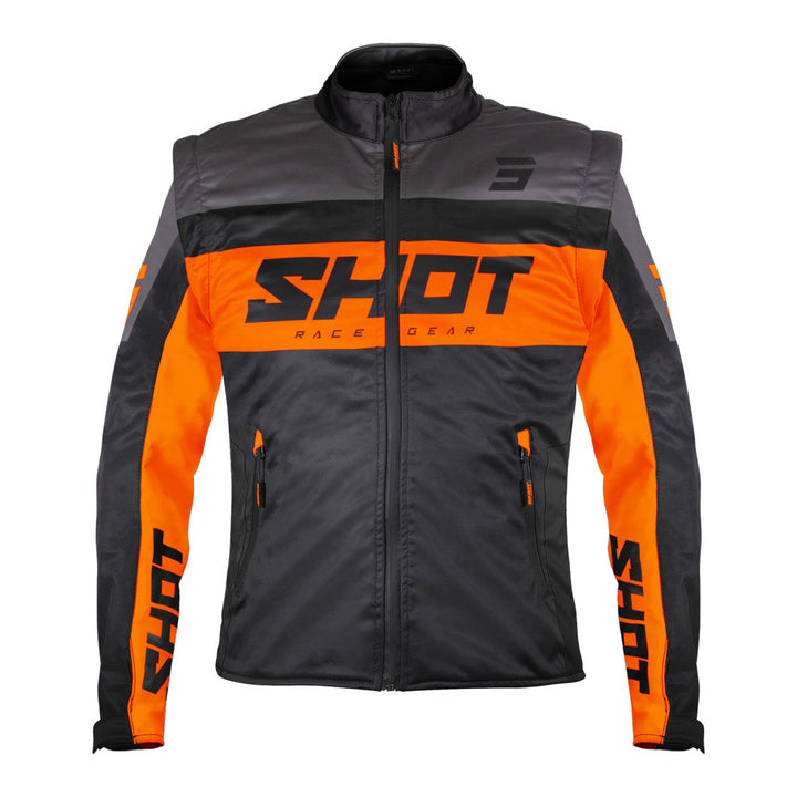 casaco-shot-softshell-lite-preto-laranja-front