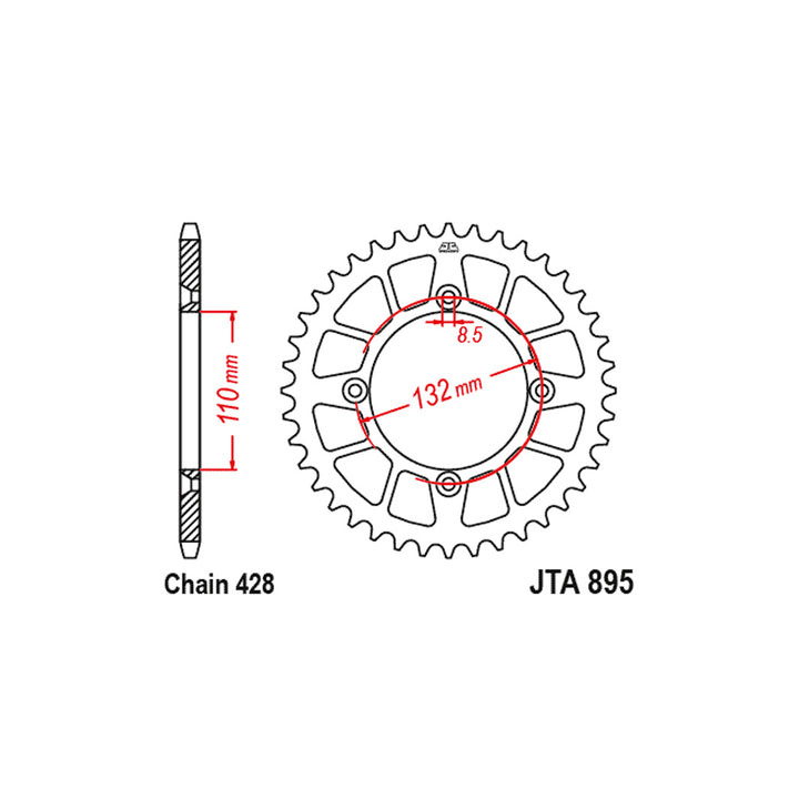 cremalheira-aluminio-jt-sprockets-racelite-ktm-sx-85-jta895blk-details